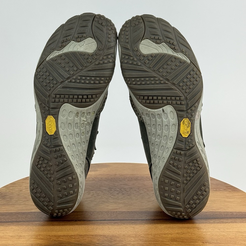 Mens Merrell Orbit Glove Brown Leather Athletic Mid Trail Sneakers Shoes Size 10 - Picture 7 of 8